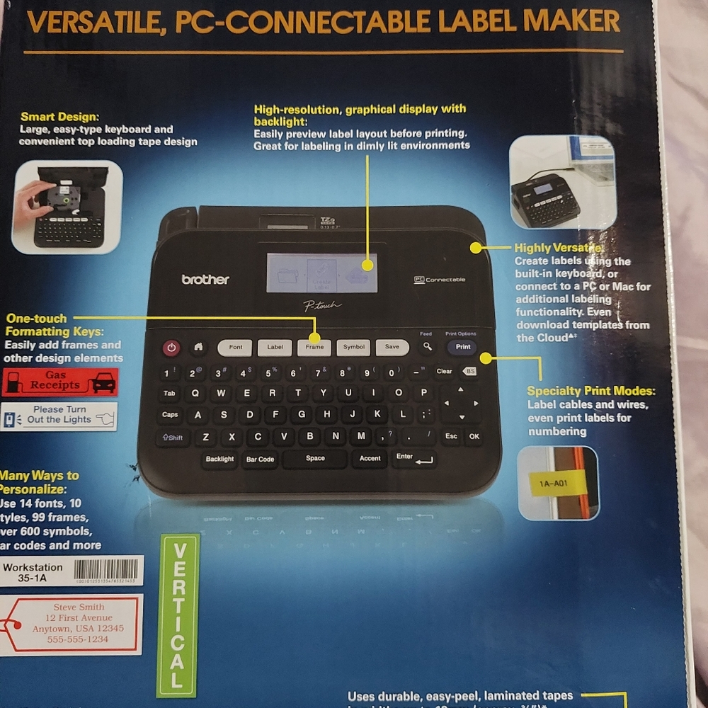 Label maker - Picture 2 of 2